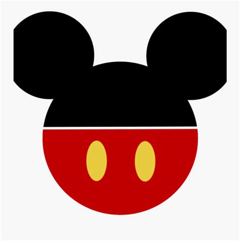 Mickey Ears Clipart For Printable - Disney Mickey Mouse Head , Free Transparent Clipart - ClipartKey