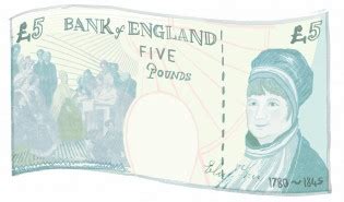 Elizabeth Fry on the £5 Note - Averil Douglas Opperman