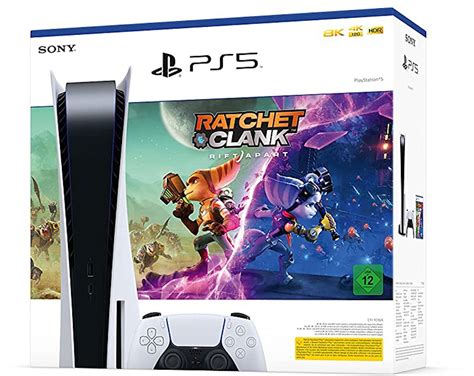 Sony PlayStation 5 PS5 Ratchet & Clank: Rift Apart (EU Plug) Console ...