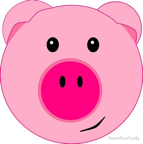 Pig Face Clipart in Animal - 57 cliparts