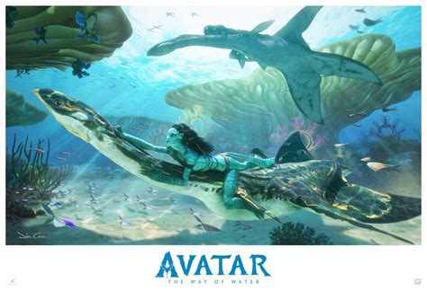 Avatar: The Way of Water Concept Art Showcases Pandora's Oceans