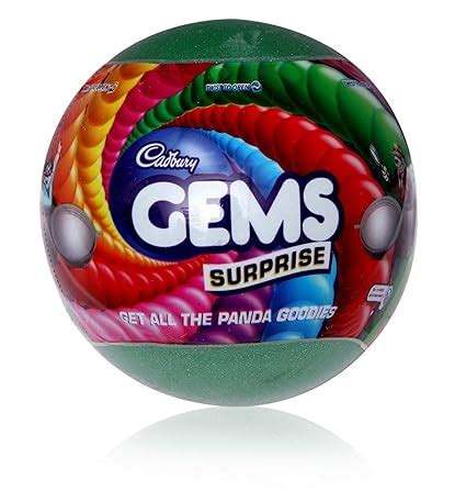 Amazon.com : Cadbury Gems Surprise Ball with a Surprise Toy - India : Grocery & Gourmet Food