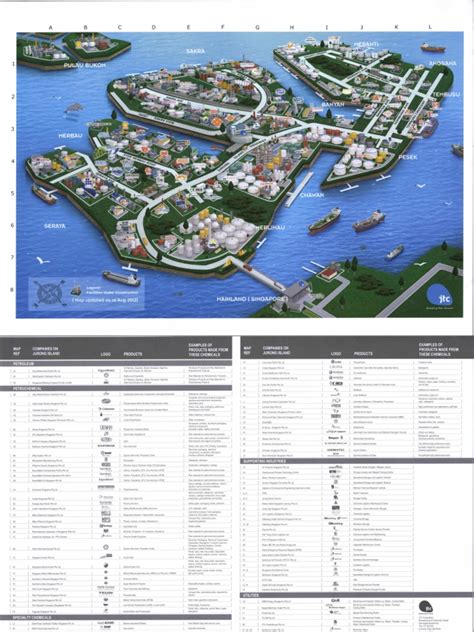 Jurong Island Map | PDF