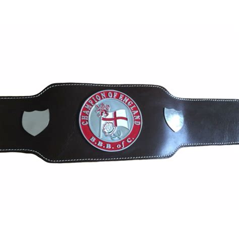 ENGLISH TITLE BOXING CHAMPIONSHIP BELT REPLICA - WC BELTS