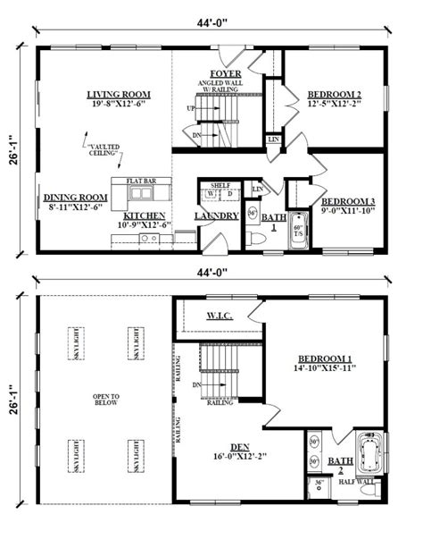 Log Cabin Floor Plans - Kintner Modular Homes