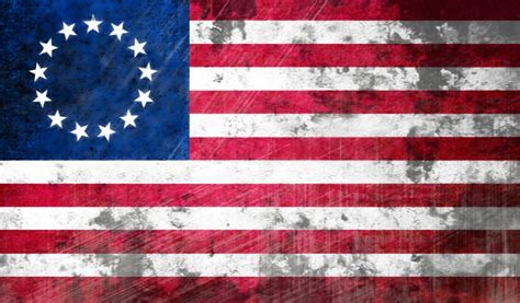 Flag of the United States (1776) (grunge) by flagArtist on DeviantArt