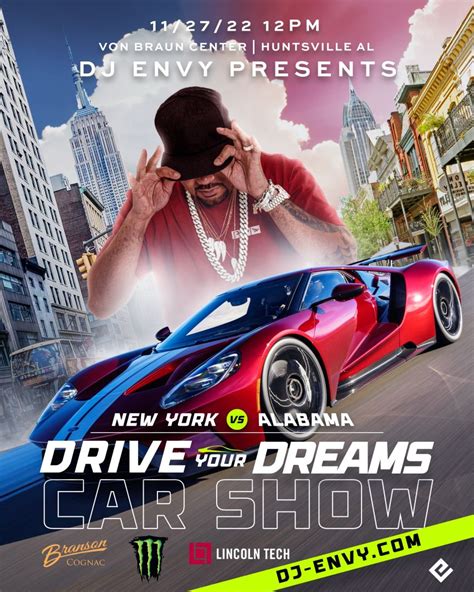 DJ Envy Drive Your Dreams Car Show (Alabama) | Eventnoire