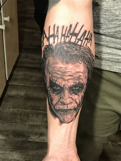 Joker tattoo #joker #batman #villain #tattoos | Joker tattoo, Tattoos ...