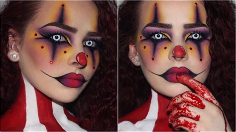 How To Do Scary Clown Makeup Easy | Saubhaya Makeup