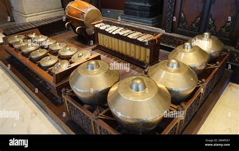 Gamelan is traditional music instrument in java. Javanese Indonesia ...