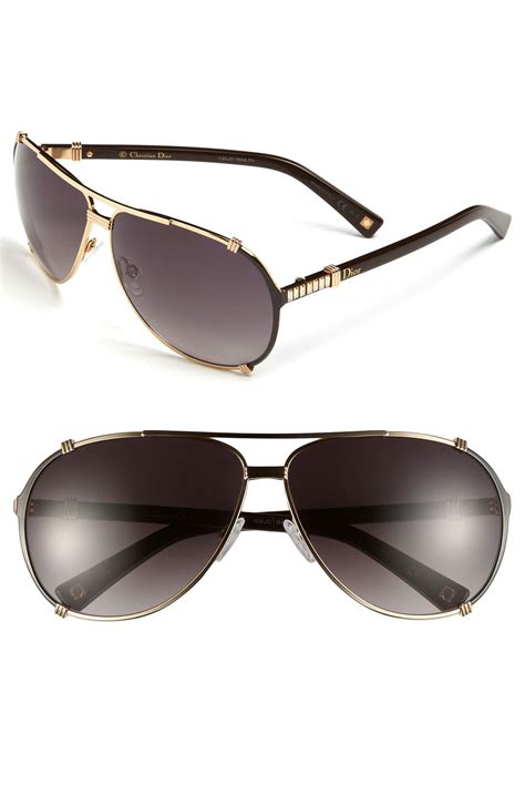 Dior Aviator Sunglasses in (rose gold/ brown) | Lyst