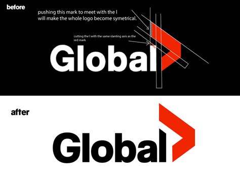 Global Tv Logo Slight Redesign by Halfwave Studios on Dribbble