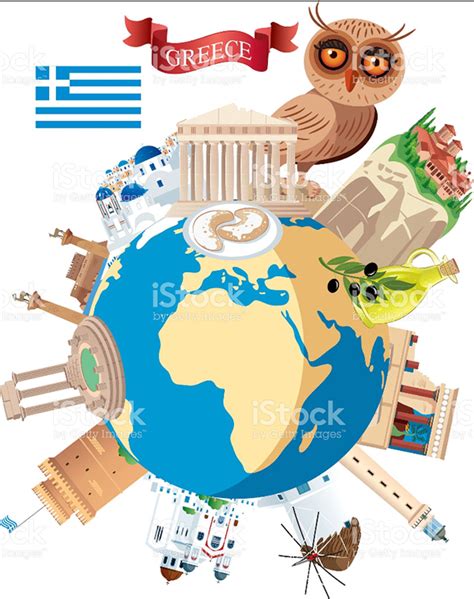 CARTOON MAP OF GREECE on Behance