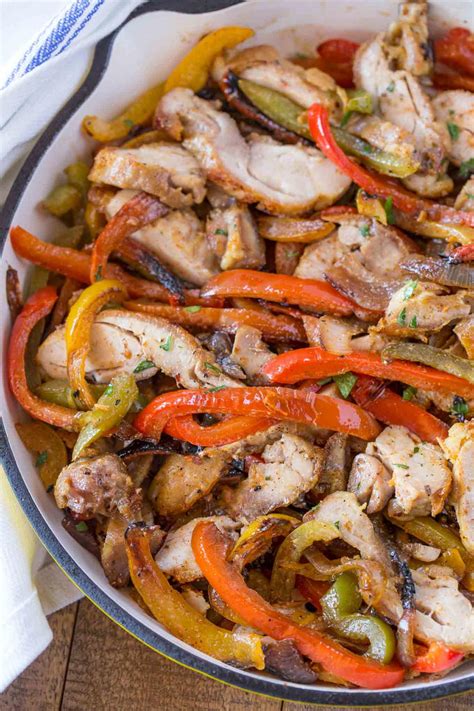 Chicken Fajitas | FaveSouthernRecipes.com