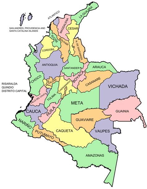 Lists of Colombian department governors - Wikipedia