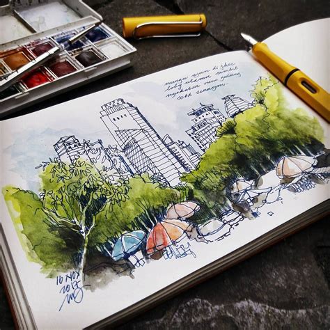 √ Watercolor Sketchbook Ideas