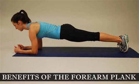 Forearm plank muscles workout at home & its benefits - Fitness