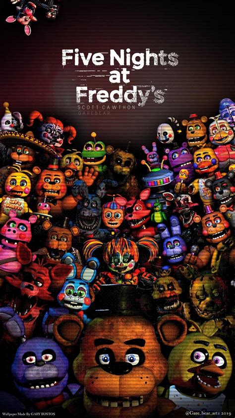 FNAF Collage Wallpapers - Wallpaper Cave