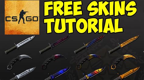 How to get FREE CSGO SKINS?