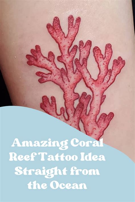 37+ Coral Reef Tattoo Ideas Pretty Like The Ocean - Tattoo Glee