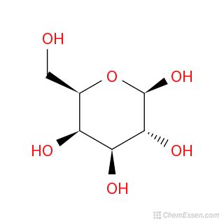 Beta-D-galactose Structure - C6H12O6 - Over 100 million chemical ...