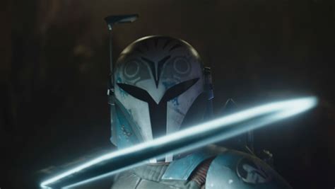 Lead Mandalore with Hasbro's Darksaber Force FX Elite Lightsaber - Nerdist