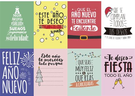 SPANISH CHRISTMAS Cards. Set 8 Printable Cards. Merry Christmas. Instant Download Postal Size ...