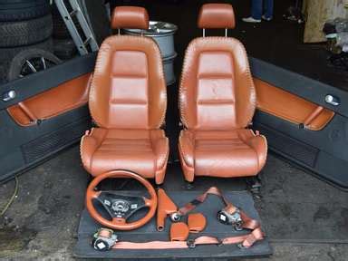 Audi TT MK1 8N Convertible Cabrio Baseball Opic Brown Leather Interior Set | eBay