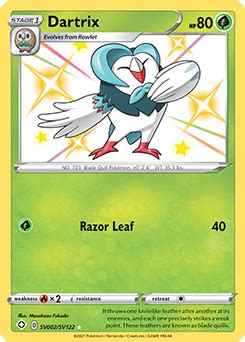 Dartrix | Pokédex