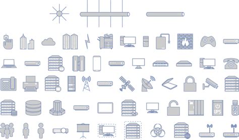 Network Topology Symbols