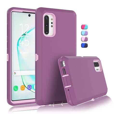 Galaxy Note 10+ 5G Cases, Sturdy Phone Case for Galaxy Note 10 Plus 6.8", Tekcoo Full-Body ...