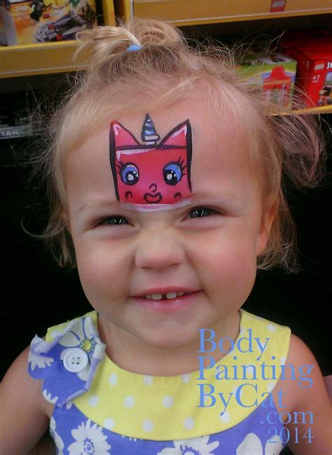 Unikitty, Lego, Face painting