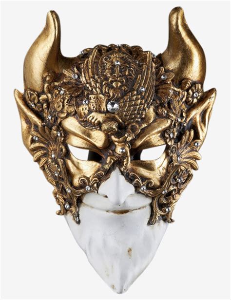 Devil Venetian mask baroque style for sale