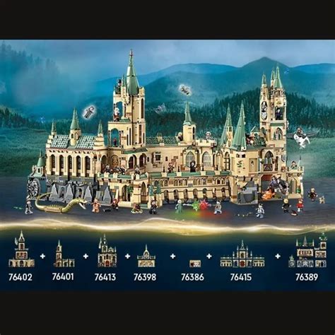 Combining EVERY LEGO Harry Potter Hogwarts Castle Sets, 42% OFF