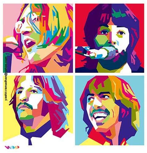 THE BEATLES ANDY WARHOL Pop Artists, Pop Art Art Print | lupon.gov.ph