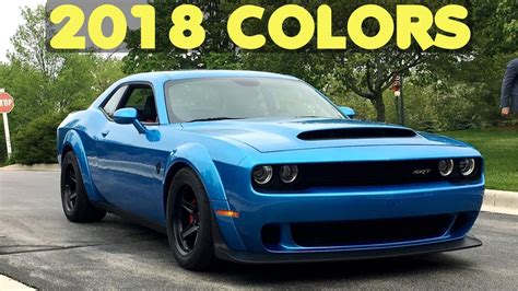 Dodge Challenger Colors - Ultimate Dodge