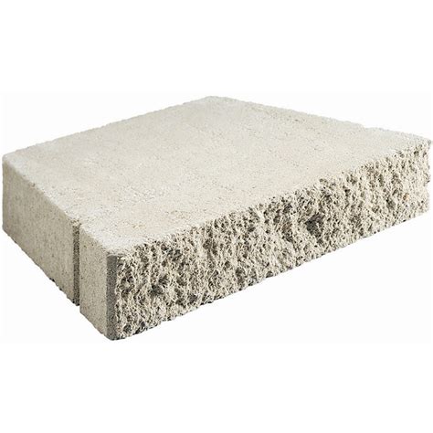 Basic Gray Retaining Wall Cap (Common: 3-in x 18-in; Actual: 3-in x 14-in) at Lowes.com