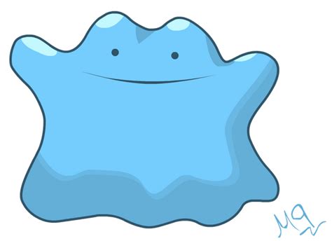 Pokemon: Shiny Ditto by Materile9 on DeviantArt