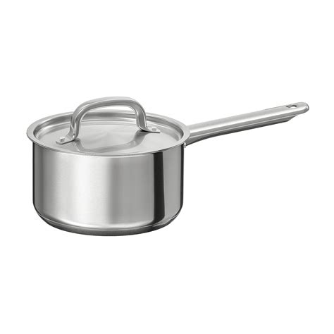 IKEA 365+ saucepan with lid, stainless steel, 2 qt - IKEA