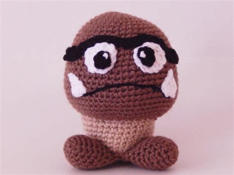 Goomba Plush by DaydreamCrochet on Etsy