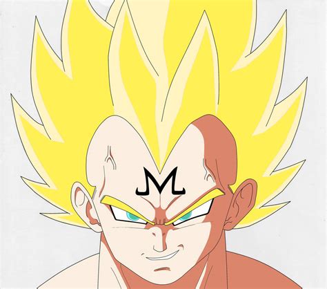 Majin Vegeta by SuperPershing350 on DeviantArt