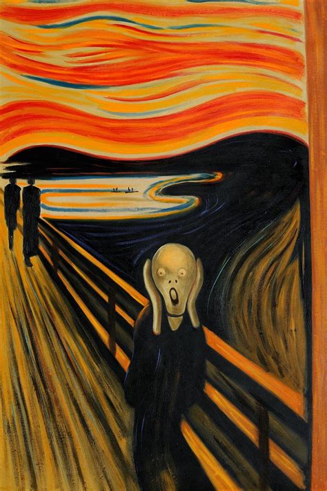 The Scream Reproduction at overstockArt.com | Famous art, Art painting, Art history