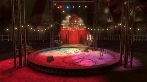 Circus Tent Interior Environment - YouTube