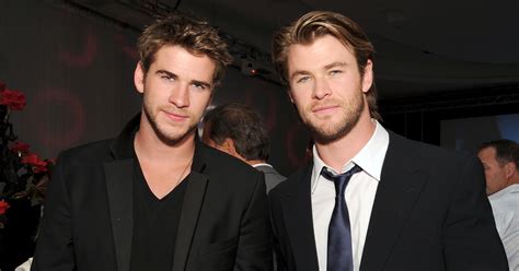 Liam and Chris Hemsworth | The Cutest Celebrity Siblings in Hollywood ...