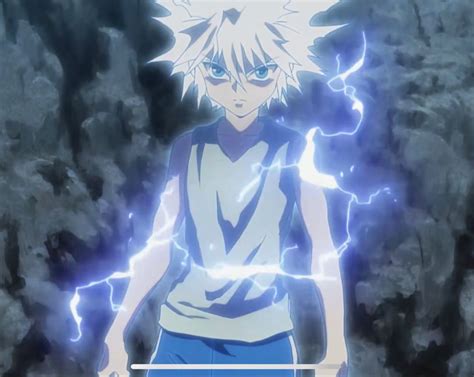 Killua’s Godspeed | Anime character design, Hunter anime, Anime poses reference