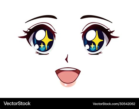 Anime Eyes Happy