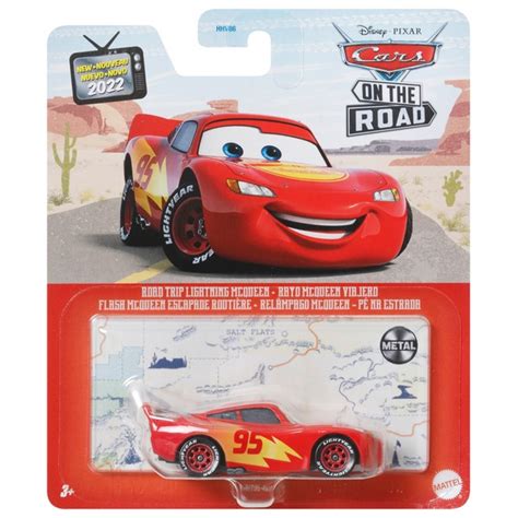 Disney Cars Diecast: Road Trip Lightning McQueen | Smyths Toys Ireland