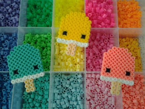 Related image Easy Perler Bead Patterns, Melty Bead Patterns, Diy Perler Bead Crafts, Perler ...