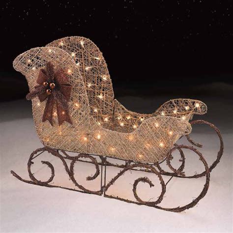 Outdoor Santa Sleigh Decoration | The Cake Boutique