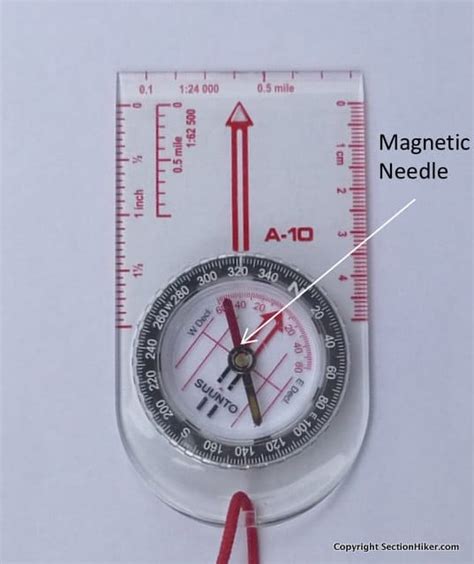 How to Find North with a Compass and Take a Pee without Getting Lost - SectionHiker.com